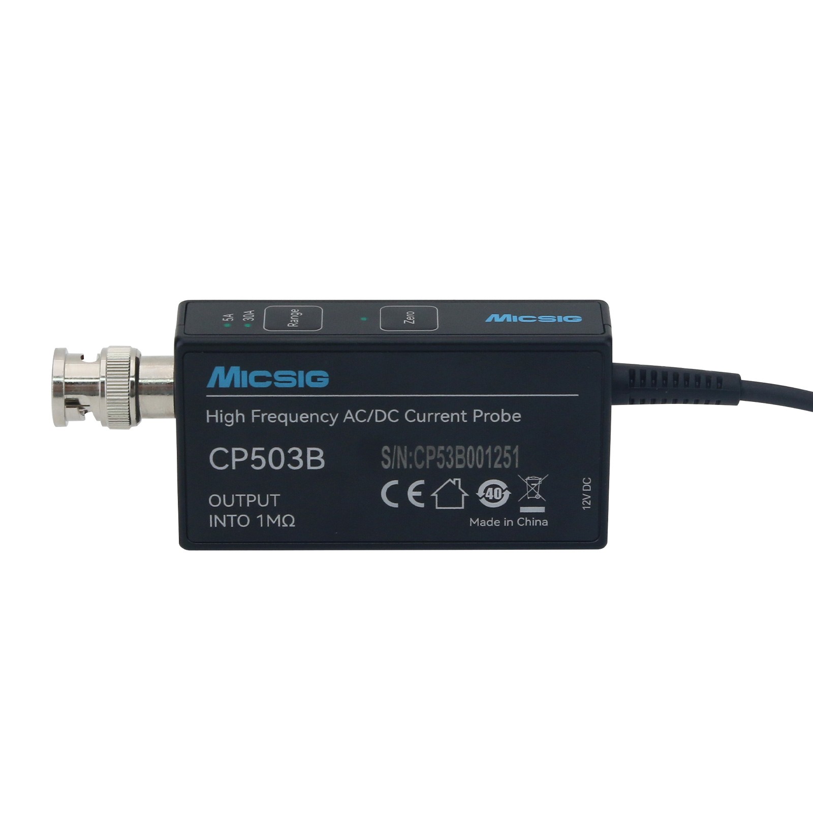 Micsig CP503B 50MHz 5A/30A Dua - đánh giá và giá Current Probe Ac Dc 50Mhz Oscilloscope