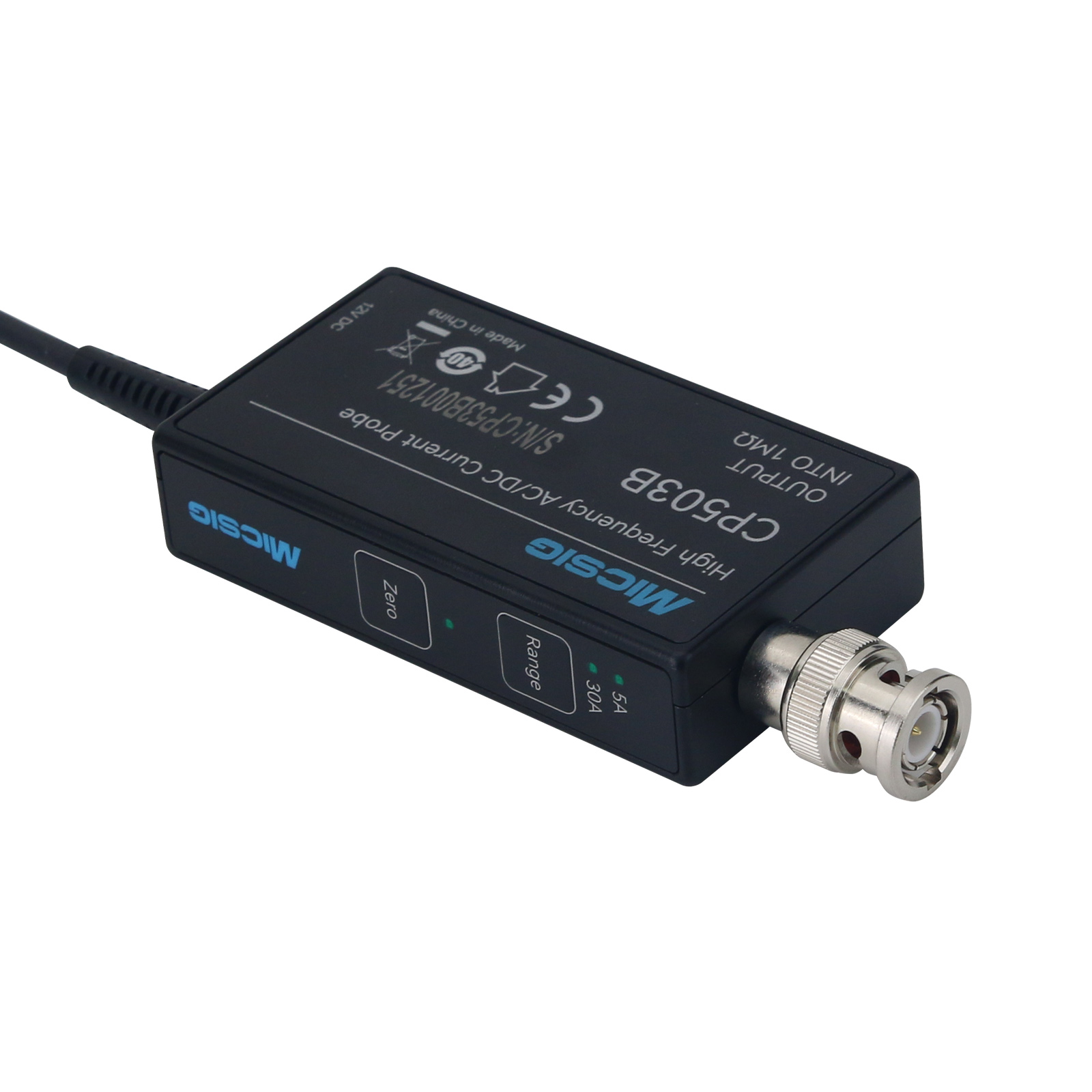 Micsig CP503B 50MHz 5A/30A Dua - đánh giá và giá Current Probe Ac Dc 50Mhz Oscilloscope