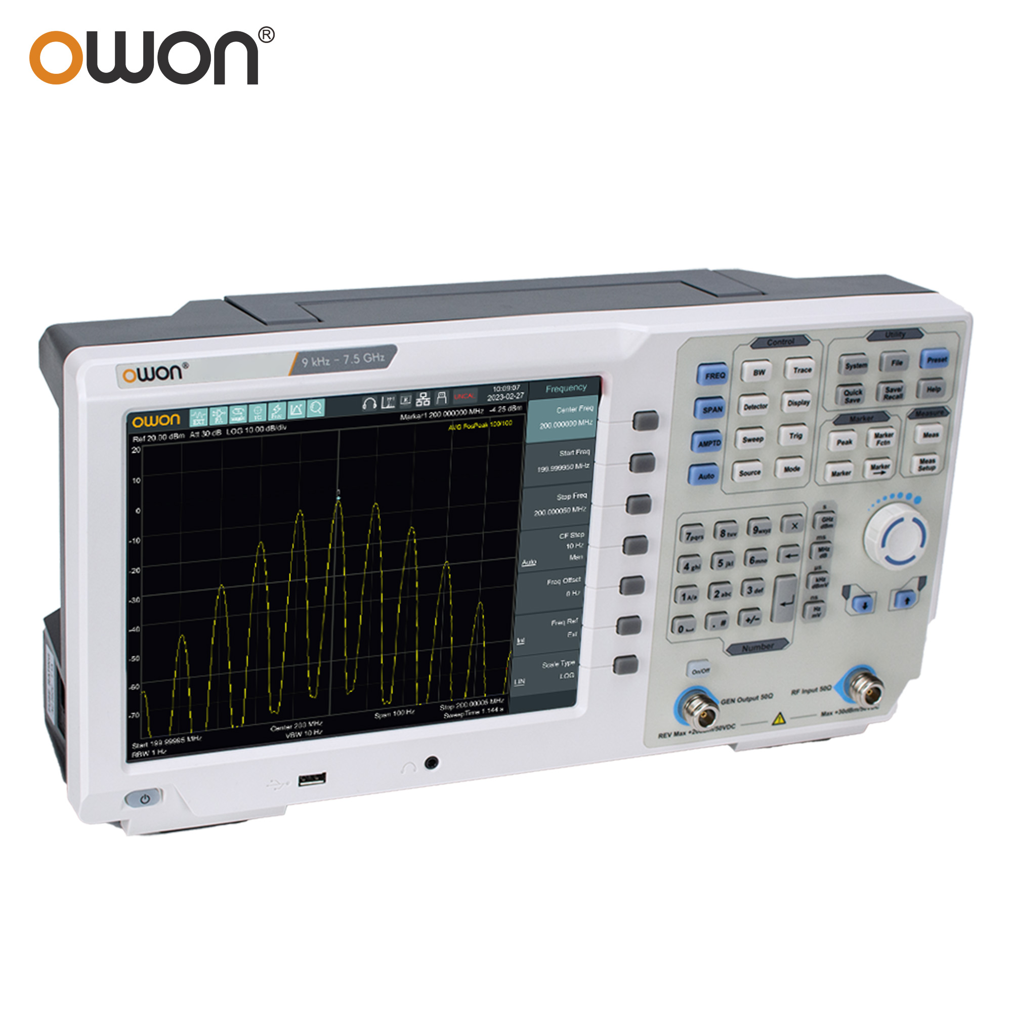 OWON XSA1015P - TG 9kHz - 1.5G - đánh giá và giá Spectrum Analyzer Tracking Generator 1.5Ghz