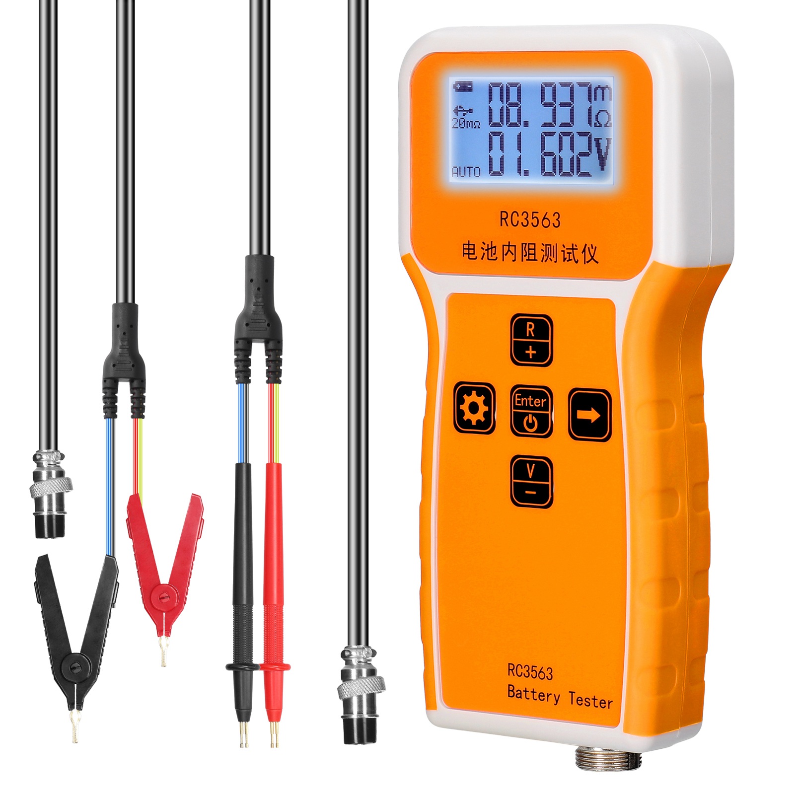 200Ohm 100V Handheld Battery I - đánh giá và giá Battery Internal Resistance Tester Four Wire