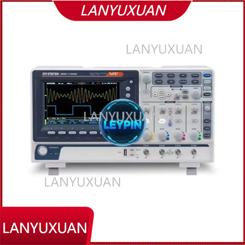 GWinstek GDS-1104B 4-Channel 1 - đánh giá và giá Digital Storage Oscilloscope 4 Channel 100Mhz