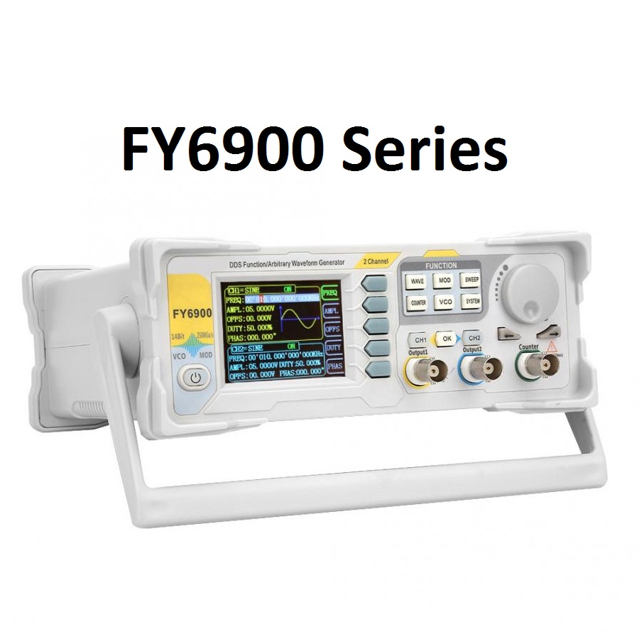 Feelelec FY6900 0-60MHz Digita - đánh giá và giá Dual Channel Arbitrary Waveform Function Generator 60Mhz