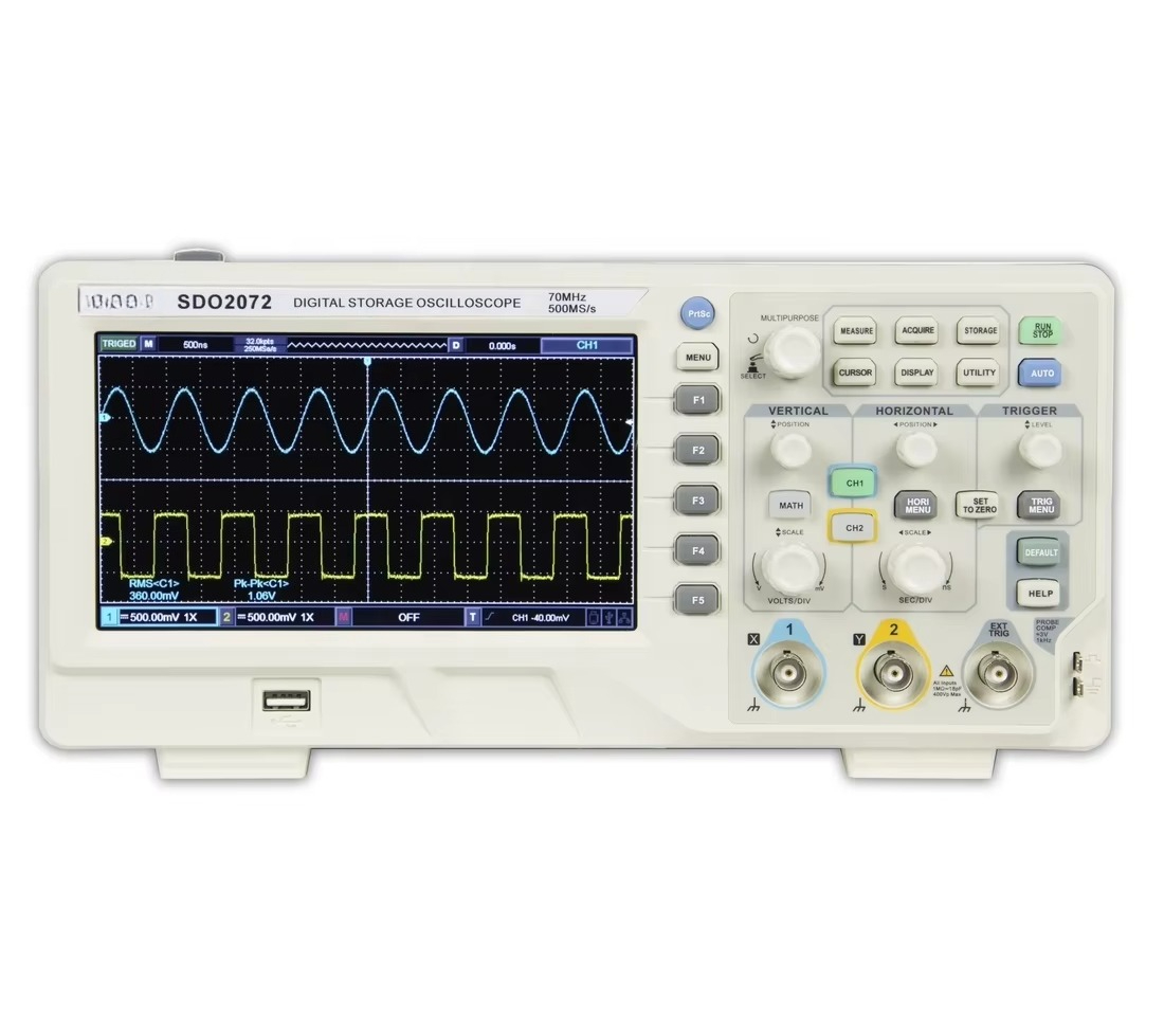 DQ9104 DQ9204 DIGITAL STORAGE  - đánh giá và giá Digital Storage Oscilloscope 4 Channel 100Mhz