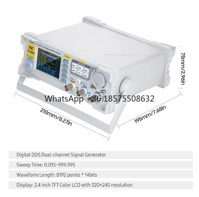 60MHz Function Signal Generato - đánh giá và giá Dual Channel Arbitrary Waveform Function Generator 60Mhz
