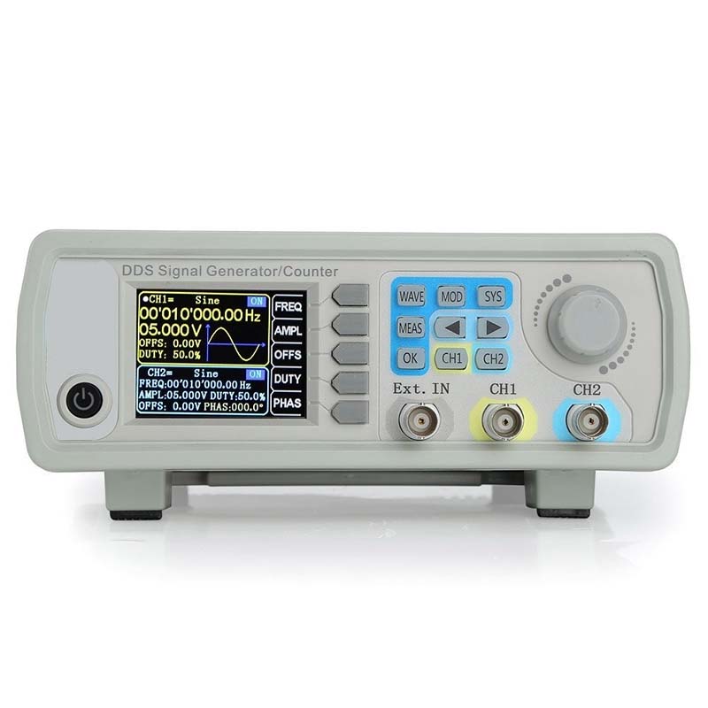 Dual Channel DDS Signal Genera - đánh giá và giá Dual Channel Arbitrary Waveform Function Generator 60Mhz