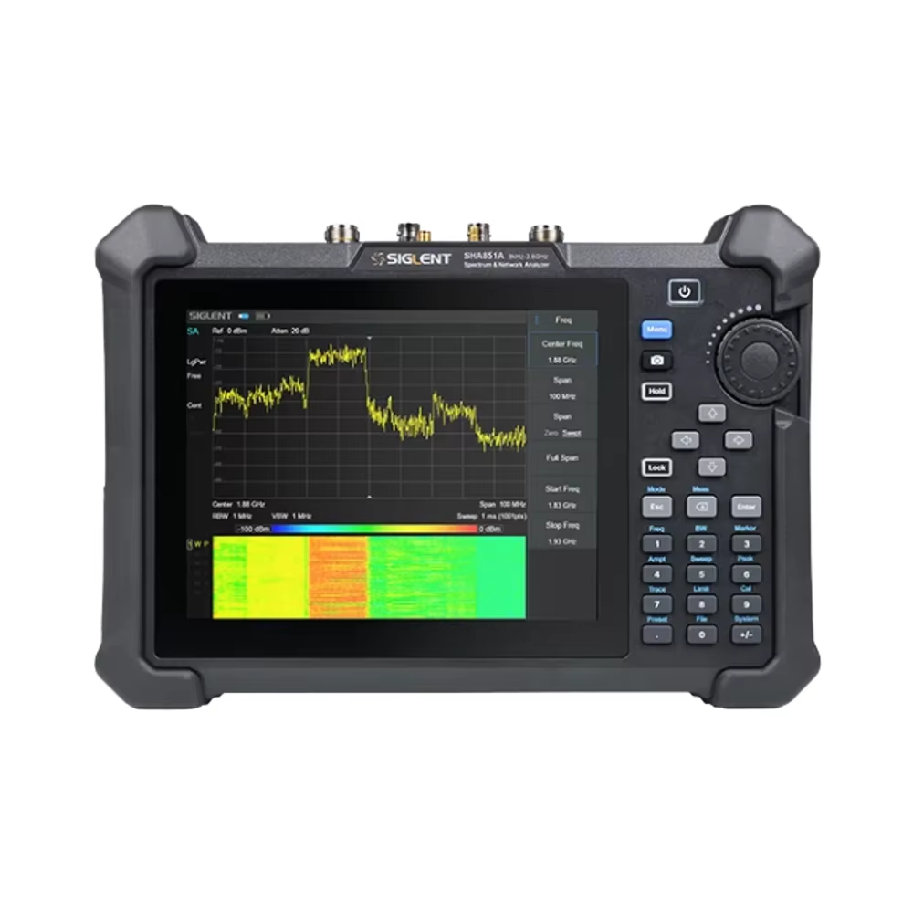 Siglent SHA851A Spectrum Analy - đánh giá và giá Spectrum Analyzer Tracking Generator 1.5Ghz