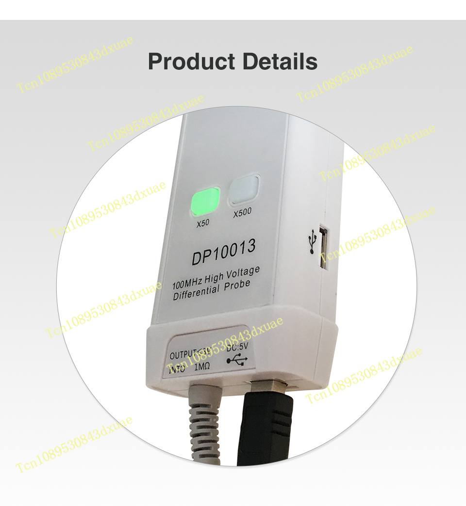 2025Micsig Oscilloscope 1300V  - đánh giá và giá High Voltage Differential Probe 100Mhz 1300V