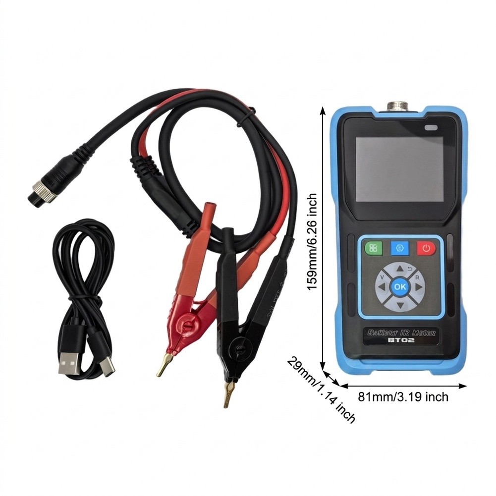 BT02 Four Wire For Battery Int - đánh giá và giá Battery Internal Resistance Tester Four Wire